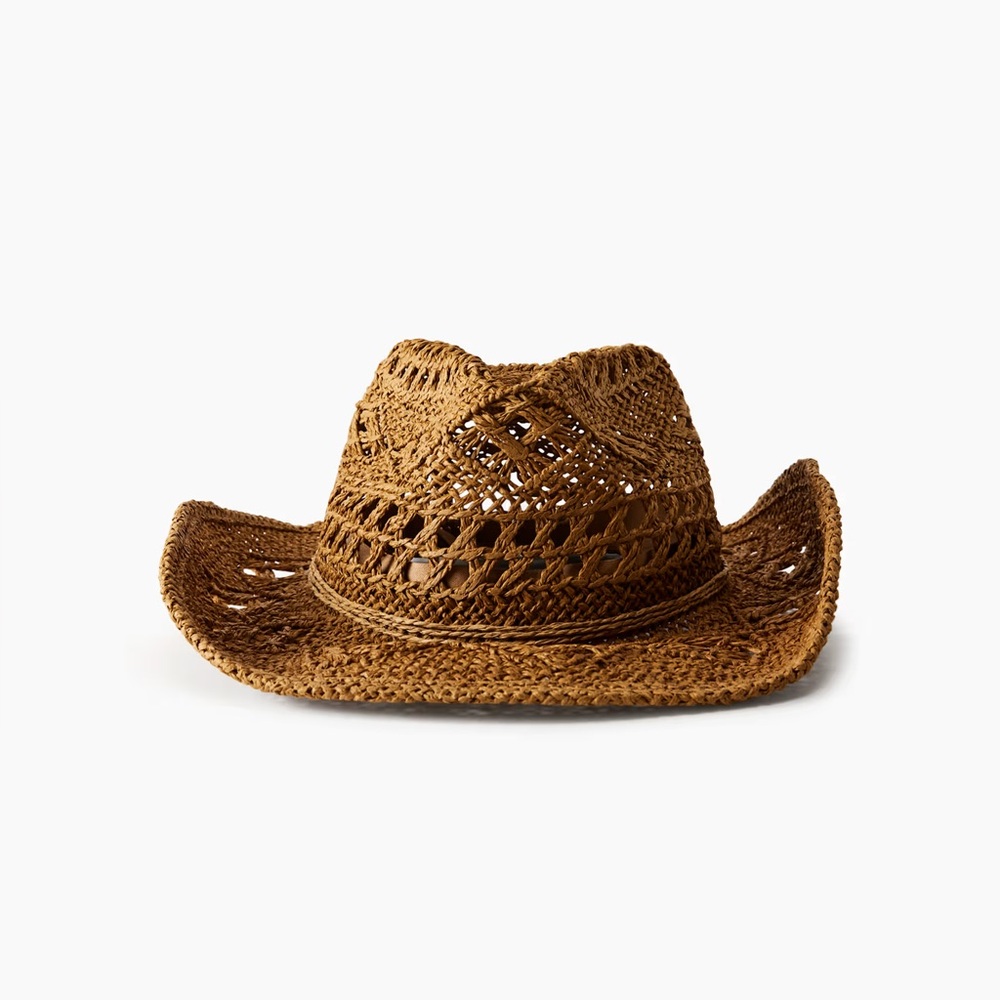Aritzia Bask Hat (Golden Tan)